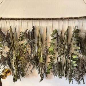 lavender herb wall hanging