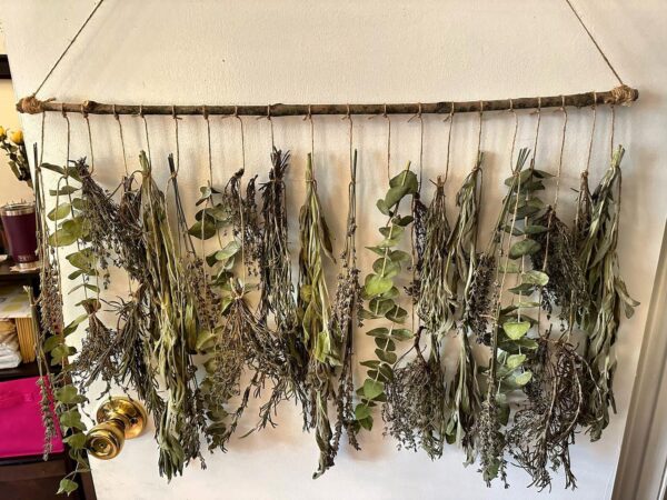 lavender herb wall hanging