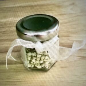 baby's breath flower jar