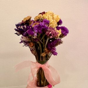 small dried flower bouquet