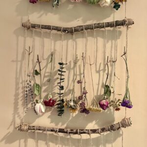 dry flower wall hanging