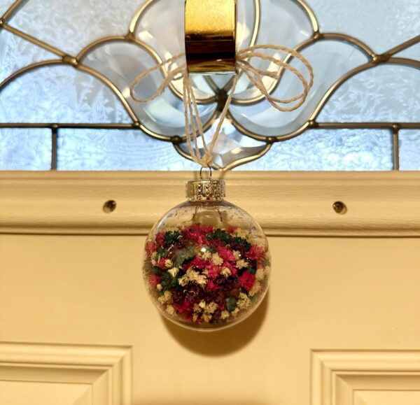 dried starflower floral ornament