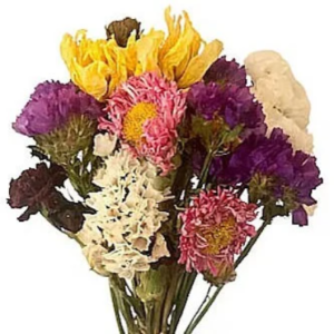 small dried flower bouquet