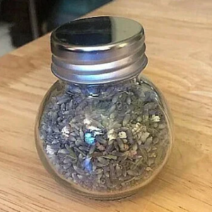 dried lavender flower bottle
