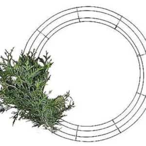 round wire wreath frame