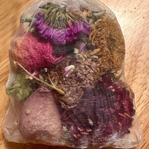 flower and herb sachet