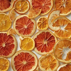 dried citrus fruit slices