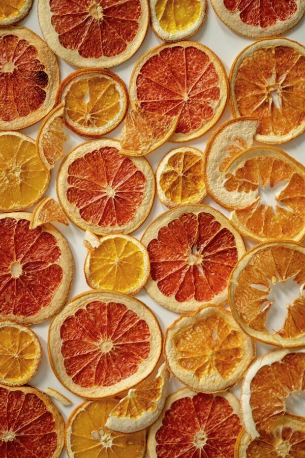 dried citrus fruit slices